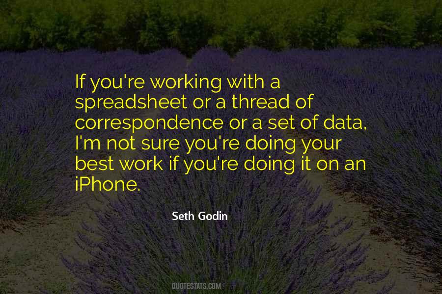 Doing Your Best Work Quotes #567889