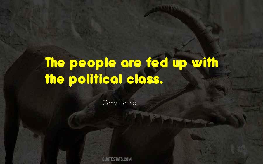Political Class Quotes #53974