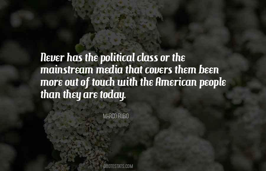 Political Class Quotes #983505