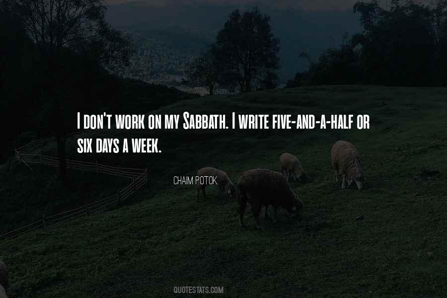 Quotes About Work Week #53984