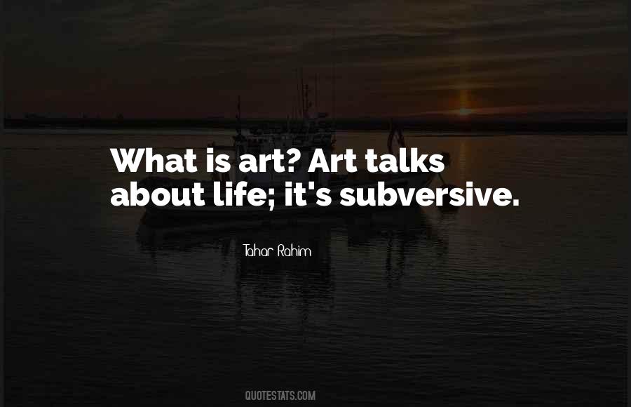 Quotes About What Is Art #679760