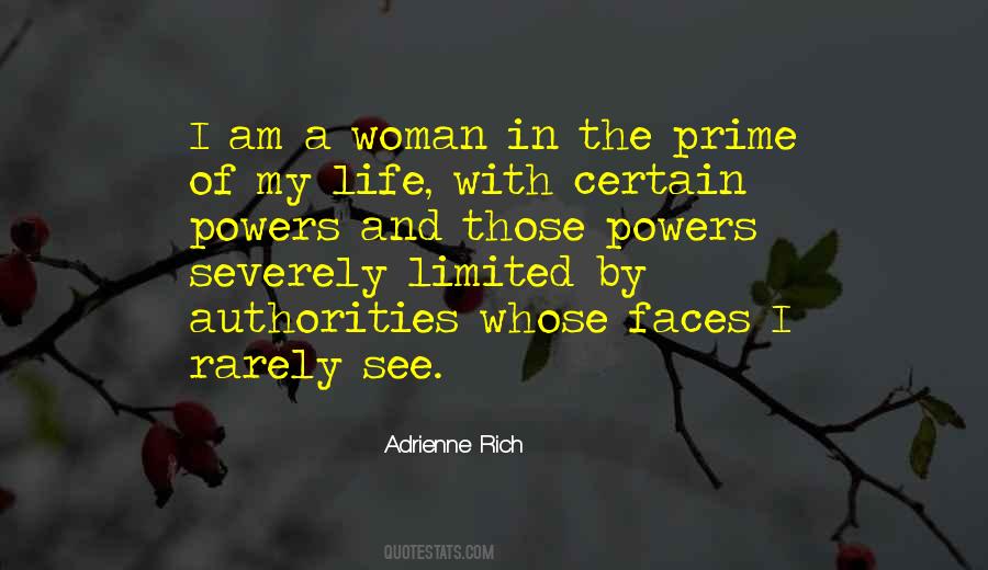 Quotes About Prime Of Life #1284440