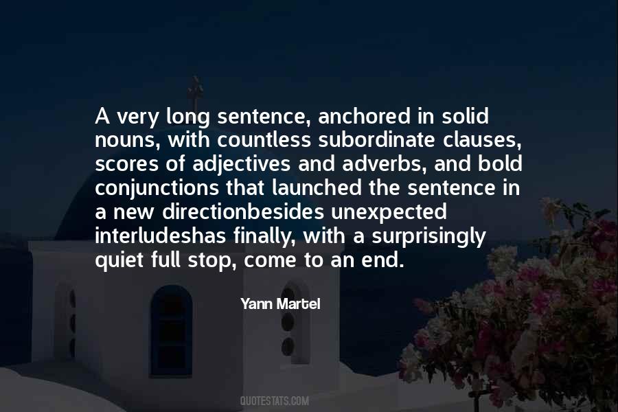 Subordinate Clauses Quotes #584751