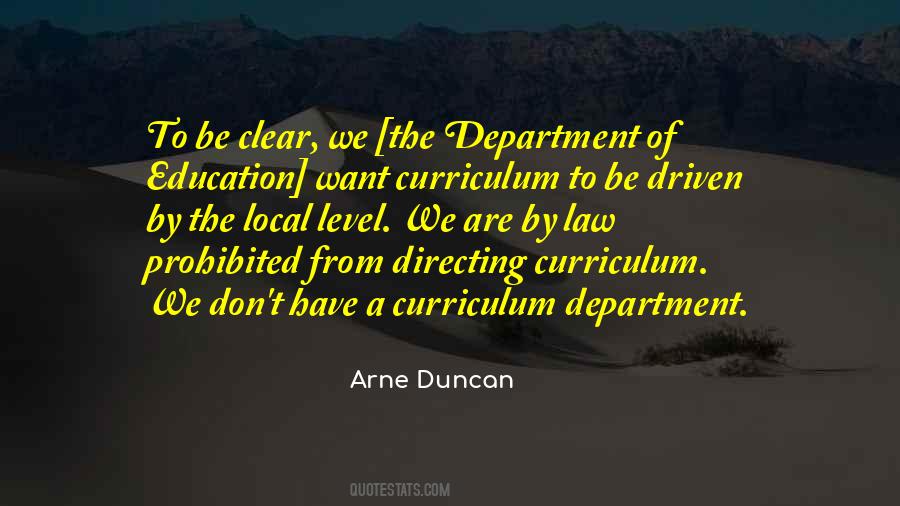 Quotes About The Department Of Education #1329394
