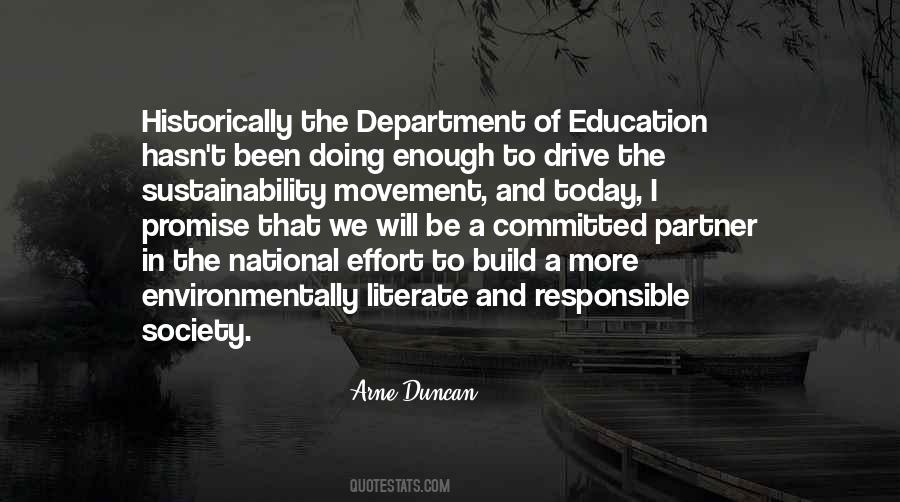 Quotes About The Department Of Education #1413097