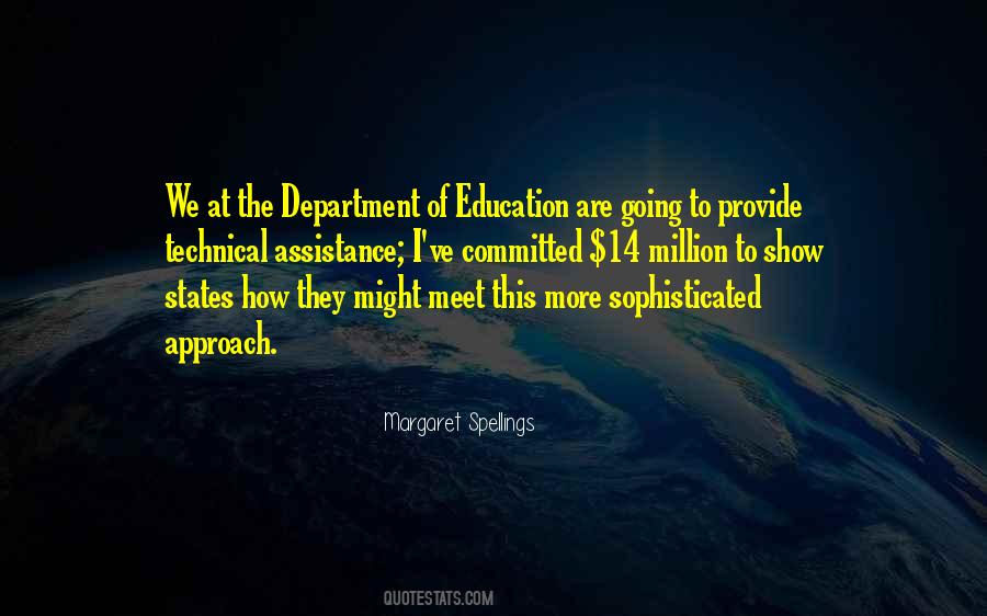 Quotes About The Department Of Education #1722760