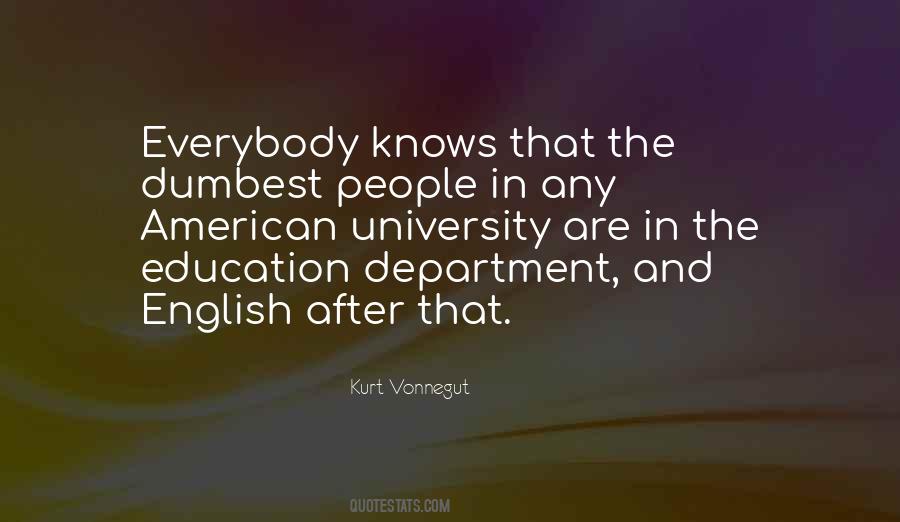 Quotes About The Department Of Education #710693