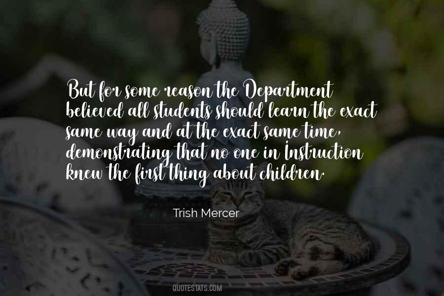 Quotes About The Department Of Education #935389