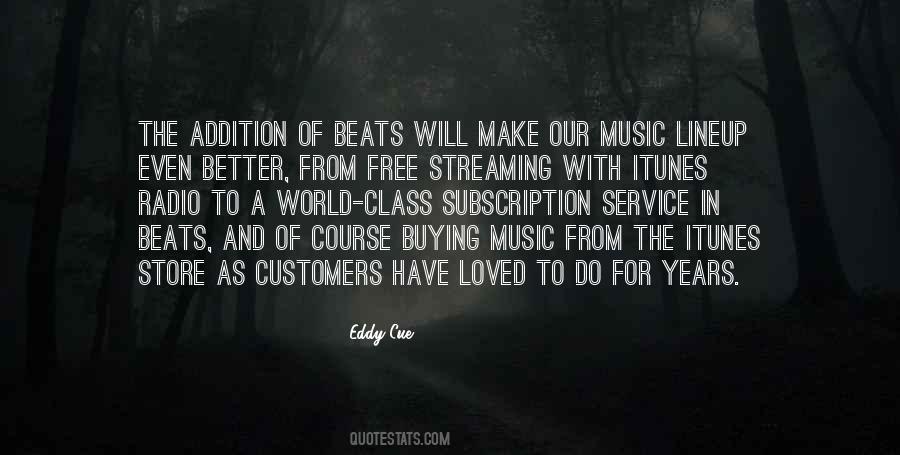 Quotes About Beats Music #742124