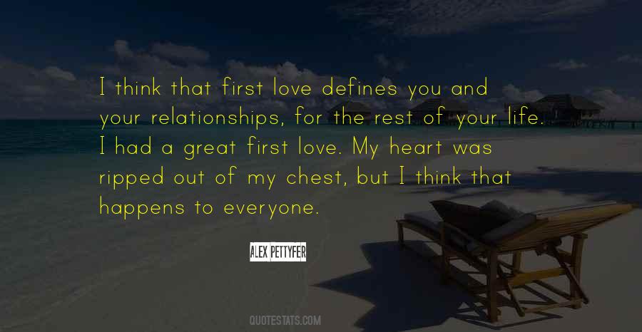 Quotes About First Love #1301023