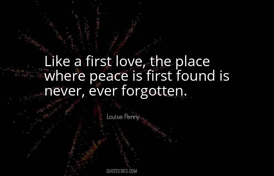 Quotes About First Love #916110
