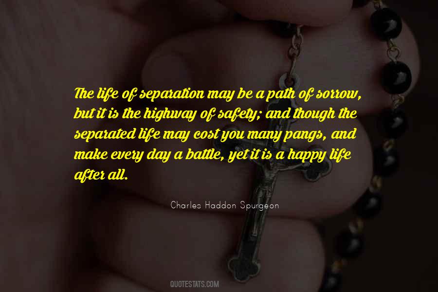 Quotes About Separation #1231086