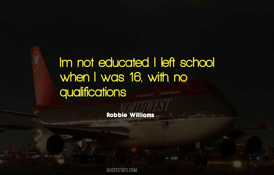 Quotes About Qualifications #36699