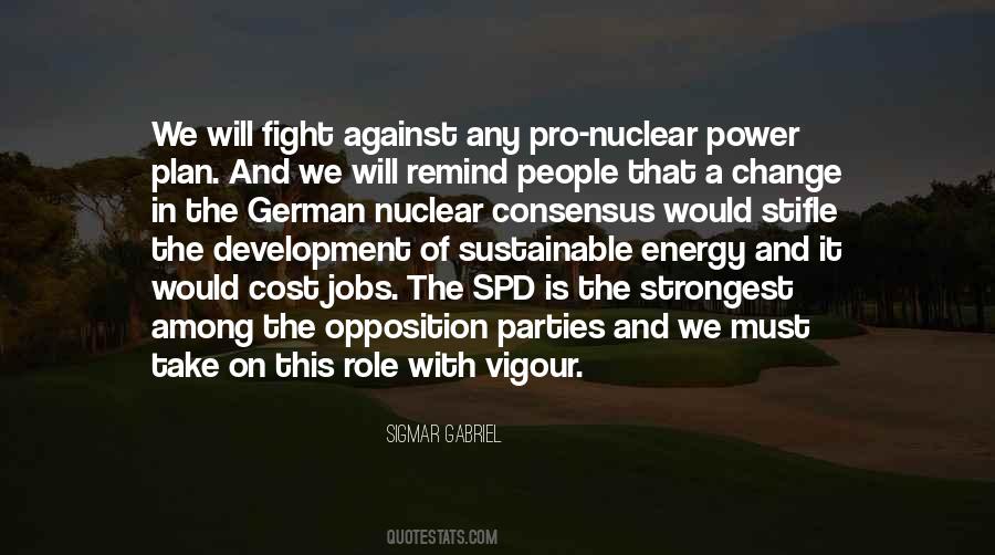 Quotes About Nuclear Power #165585