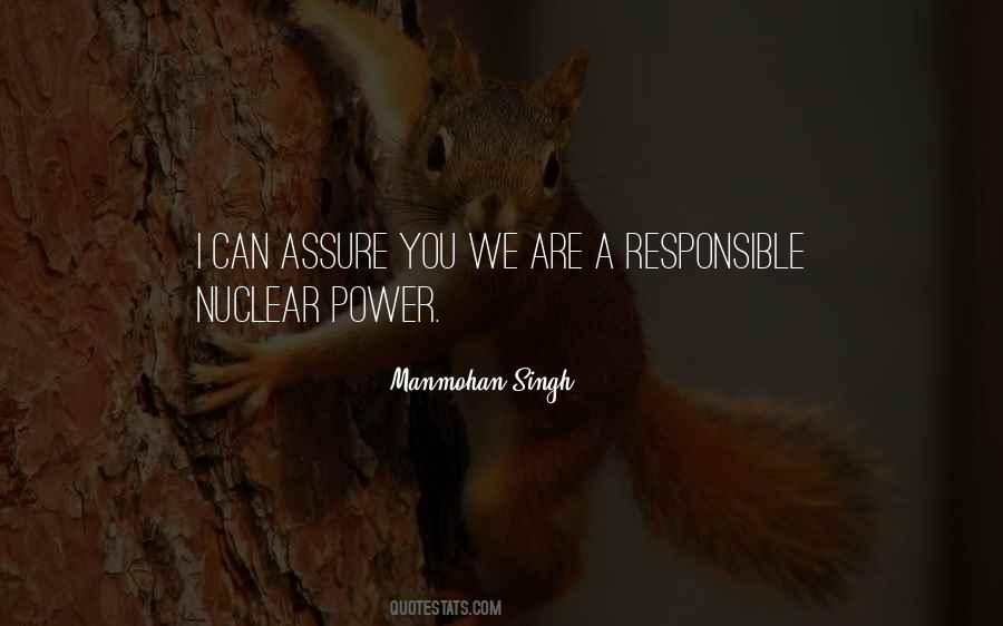 Quotes About Nuclear Power #402803