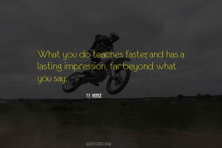 Quotes About Lasting Impressions #4751