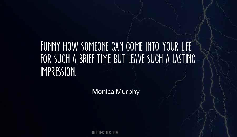 Quotes About Lasting Impressions #538478