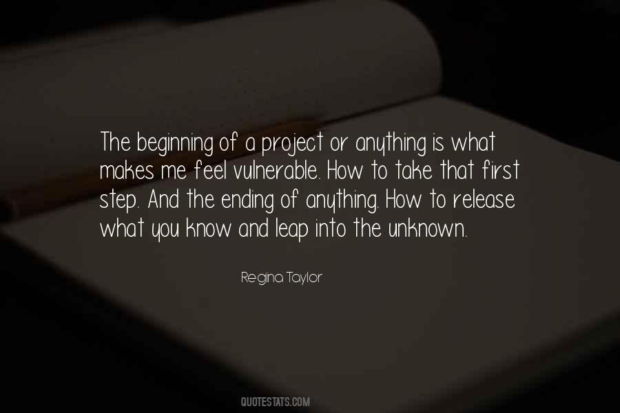 Step Into The Unknown Quotes #1808672