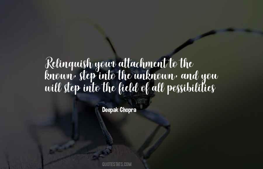 Step Into The Unknown Quotes #553538