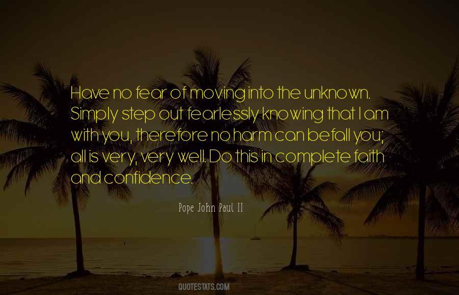 Step Into The Unknown Quotes #58567