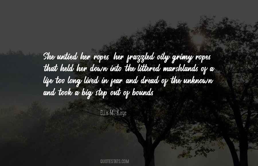 Step Into The Unknown Quotes #627500
