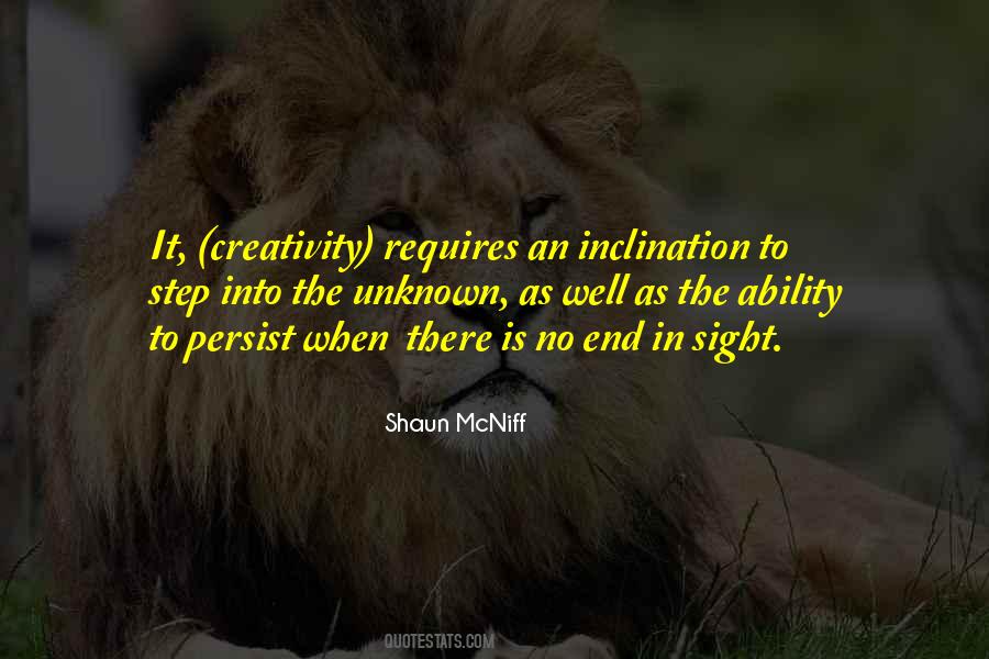 Step Into The Unknown Quotes #735101