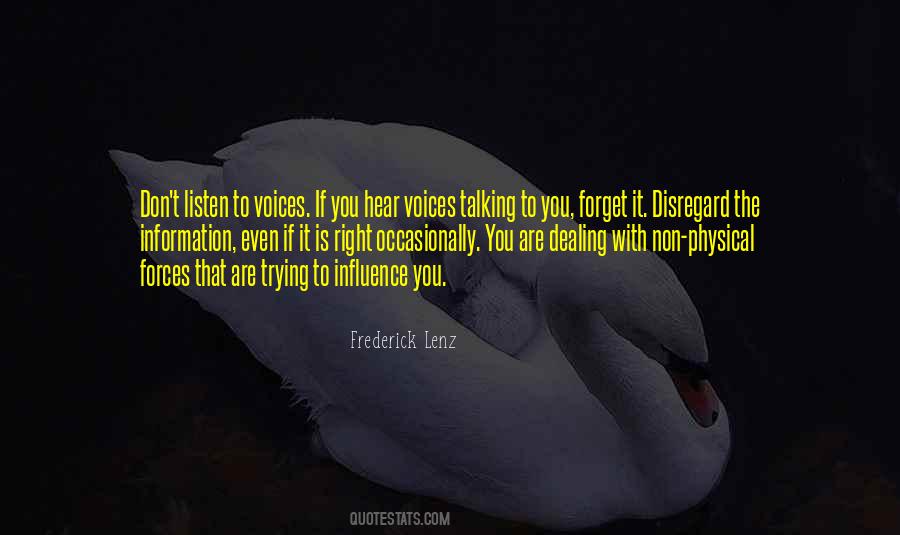 Quotes About Disregard #1235285