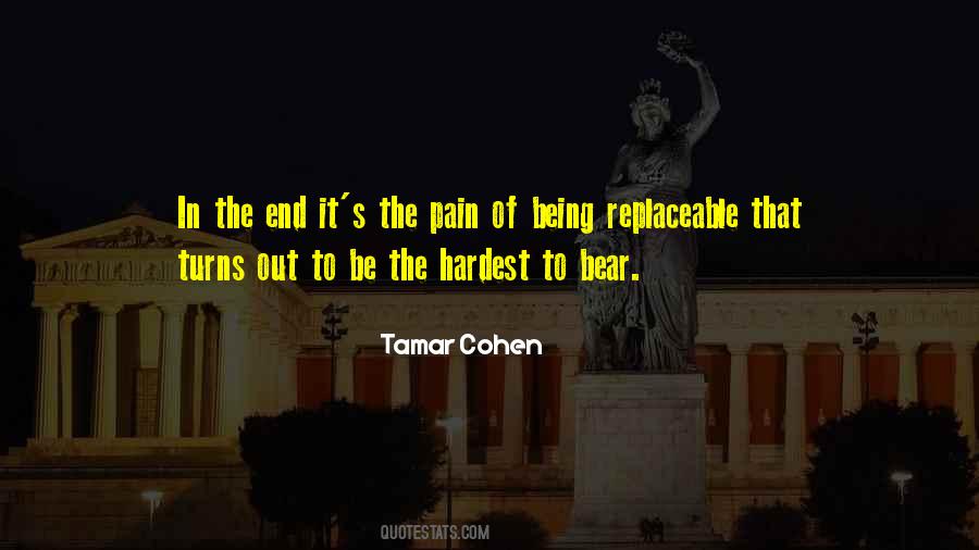 Quotes About Replaceable #1790832