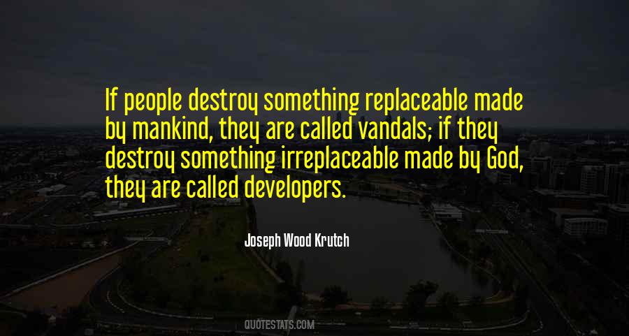 Quotes About Replaceable #256518
