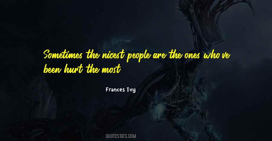 Nicest People Quotes #81047