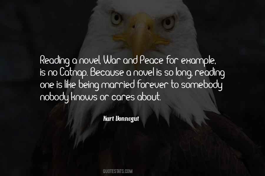 Quotes About Reading War And Peace #1744293