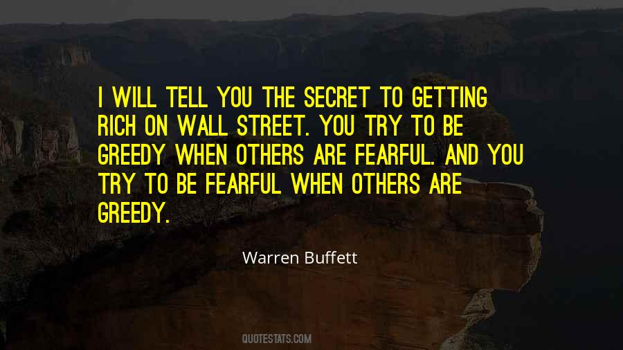 Quotes About Wall Street Greed #52245