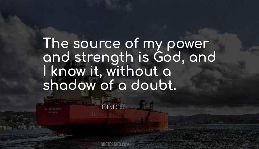 Quotes About Strength Of God #464030