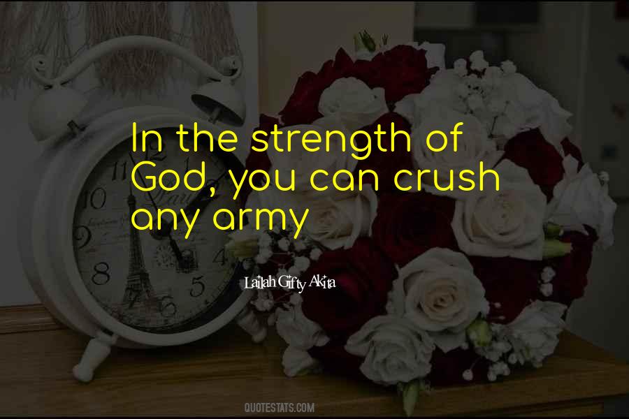 Quotes About Strength Of God #712939