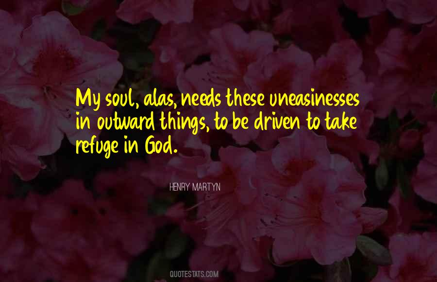 Quotes About Refuge In God #1258996