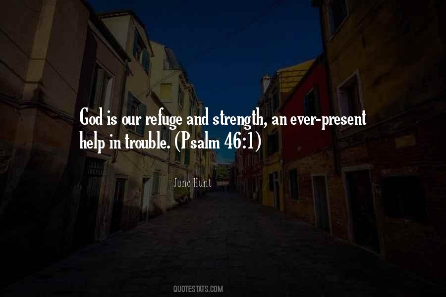 Quotes About Refuge In God #144557