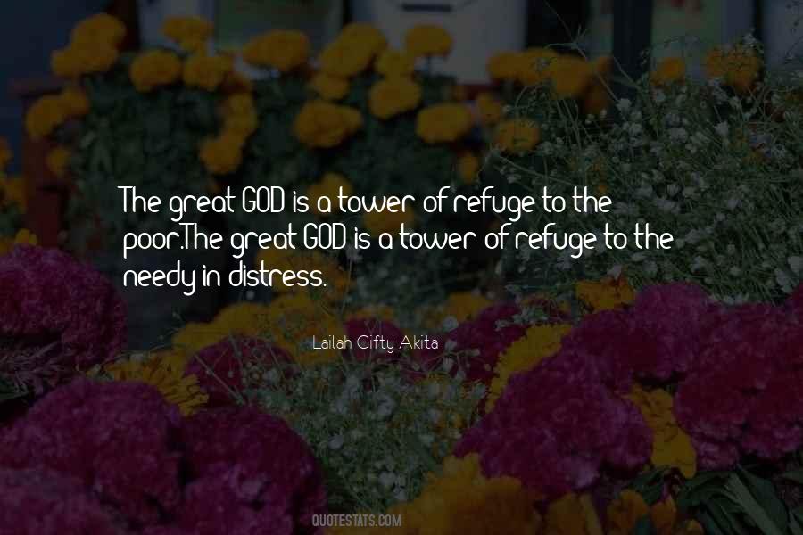 Quotes About Refuge In God #1504499