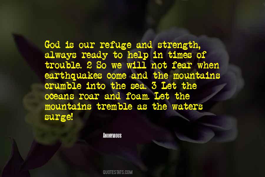 Quotes About Refuge In God #1726774