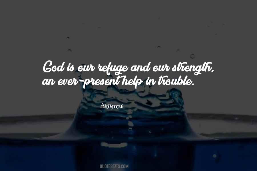 Quotes About Refuge In God #1758351