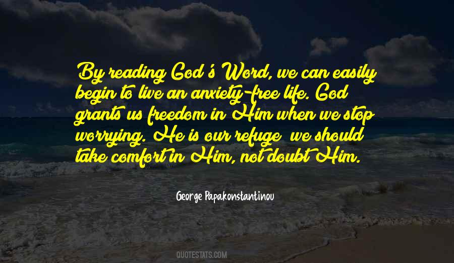 Quotes About Refuge In God #567660