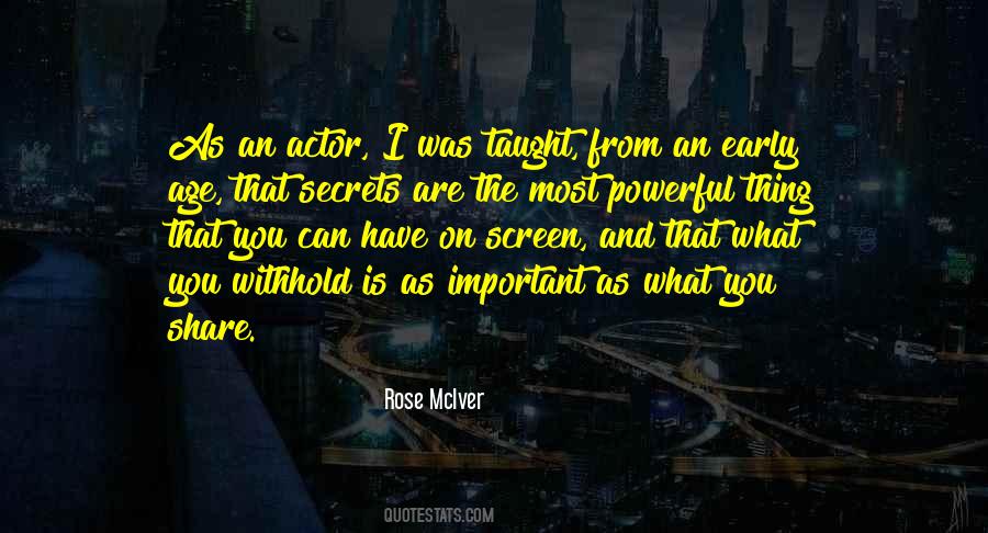 Mciver Quotes #468550