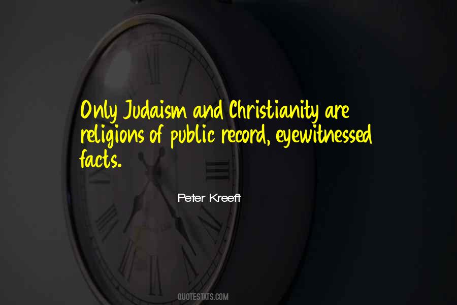 Quotes About Christianity And Judaism #1184337