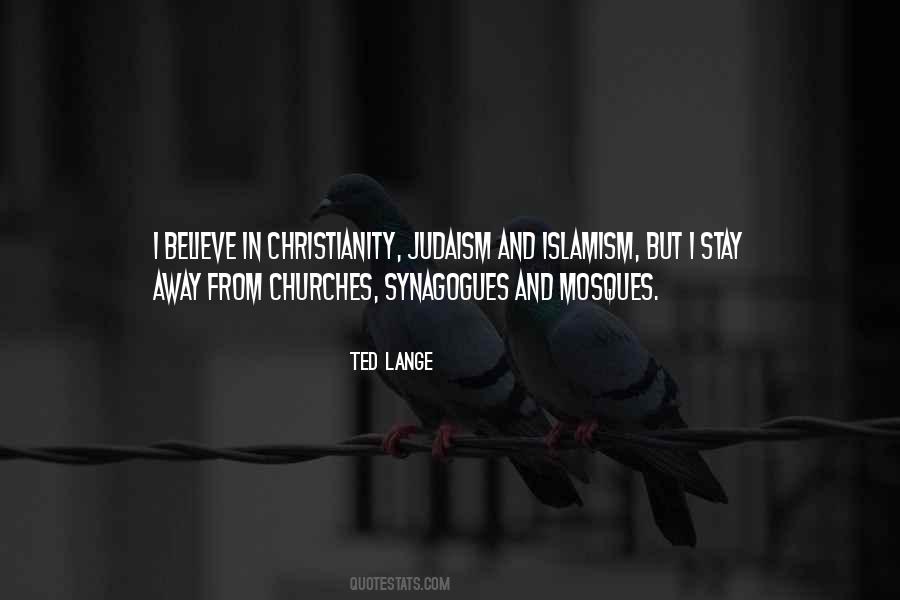 Quotes About Christianity And Judaism #154088