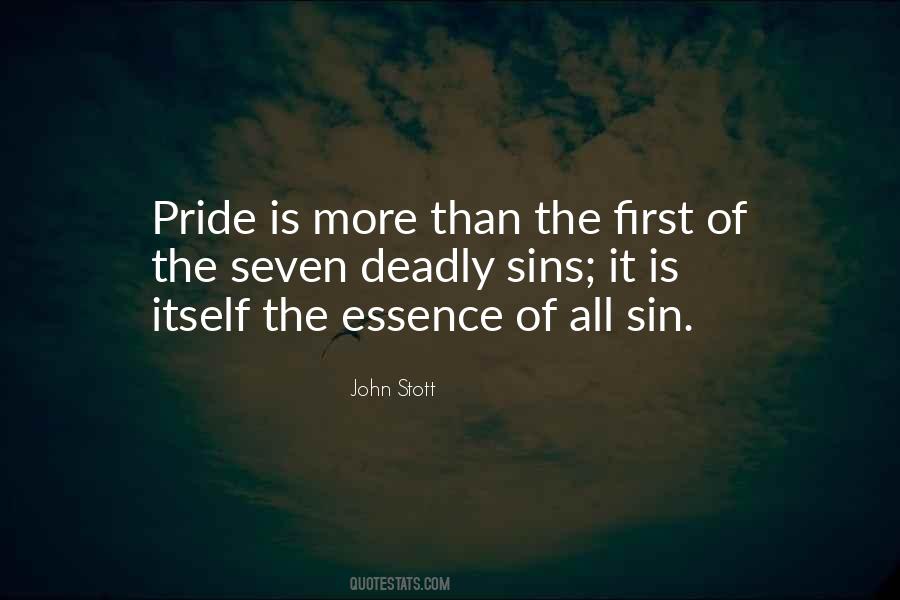 Quotes About Pride Sin #182117