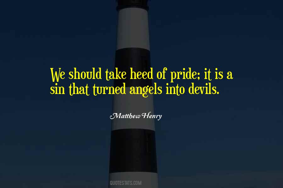 Quotes About Pride Sin #86582