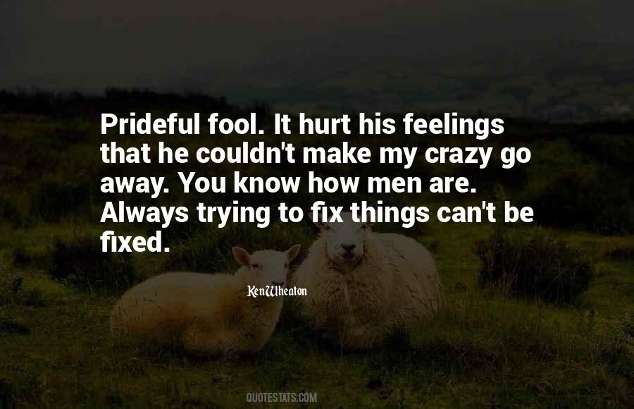 Quotes About Men's Feelings #147206