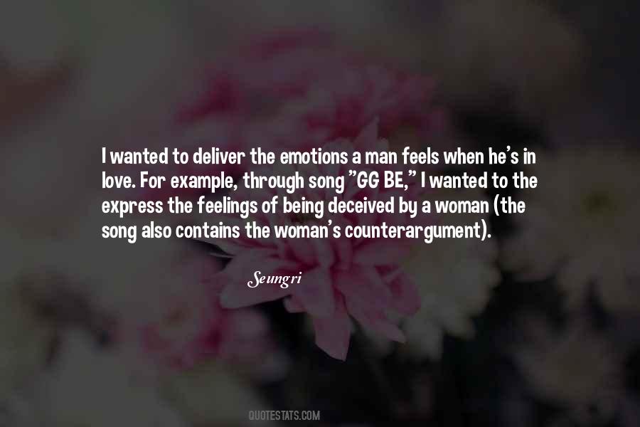 Quotes About Men's Feelings #149366