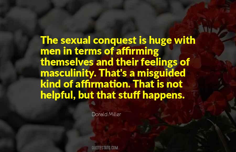 Quotes About Men's Feelings #171163