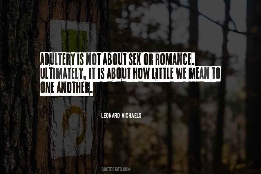 Quotes About Adultery #299281
