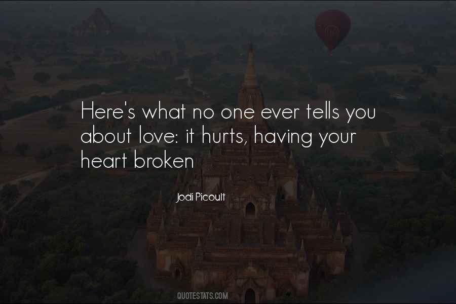 Quotes About Heart Hurts #793572